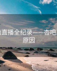 高清互动直播全纪录——杏吧直播背后原因