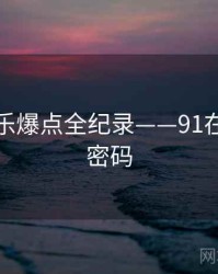 独到娱乐爆点全纪录——91在线流量密码